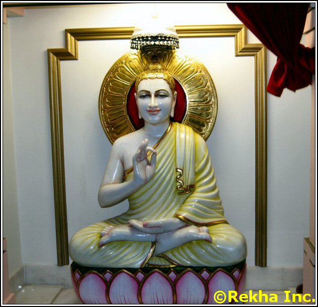 buddha at rajdhani mandir balaji image © VAIndia.us
